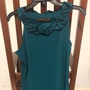 Teal sleeveless shirt